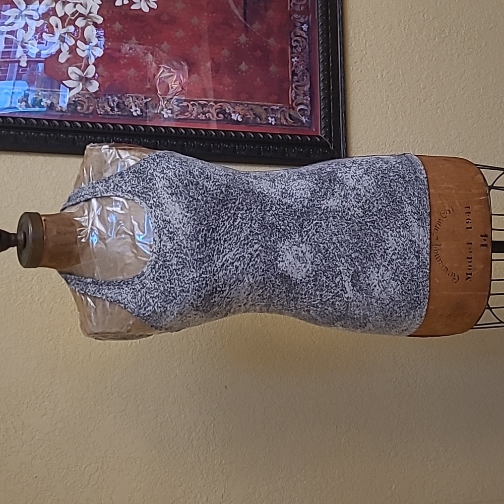 LULULEMON Grey Splatter Marble Yoga Workout Tank Size 4
